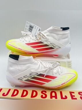 Adidas F50 Elite Mid FG Pure Victory Pack Soccer Cleats IE1457 Women’s Sz 6.5